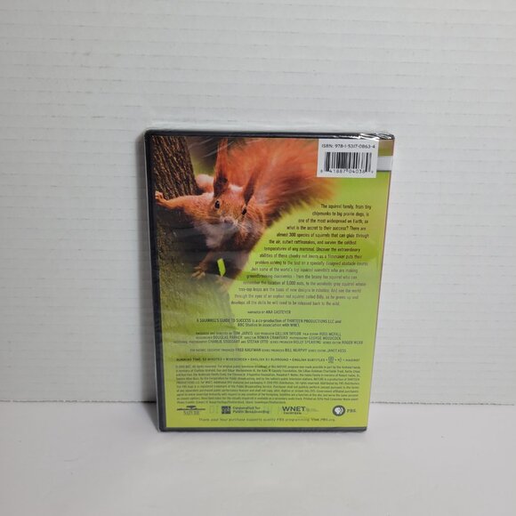 Nature: A Squirrel's Guide To Success DVD New Sealed - Picture 2 of 4